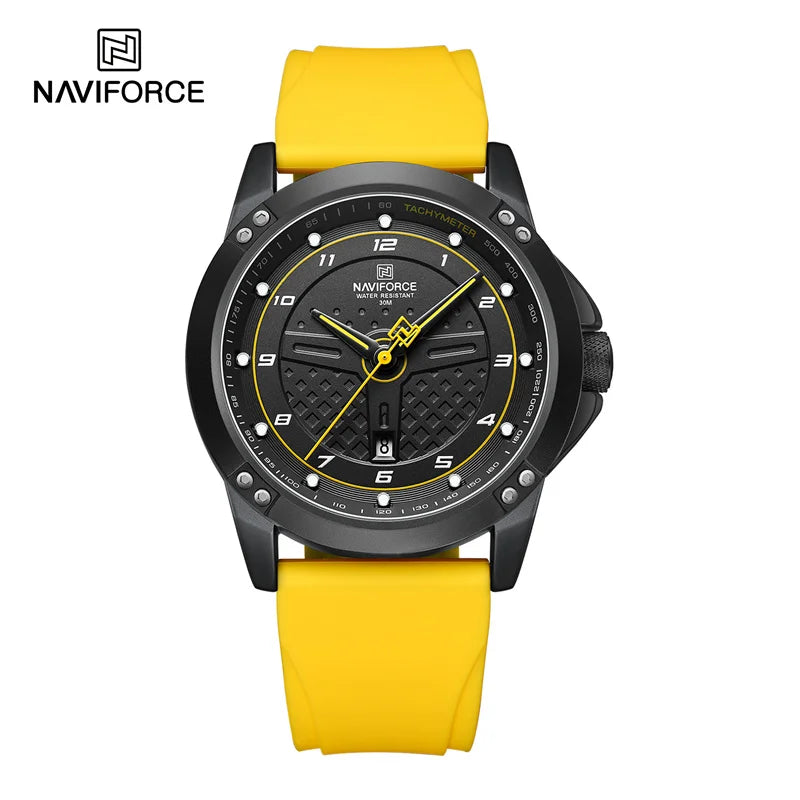 Naviforce Blue Sport Quartz Men’s Watch 45mm