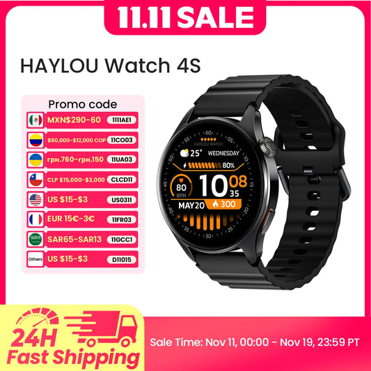 Haylou Watch 4S GPS AMOLED Smartwatch 22mm