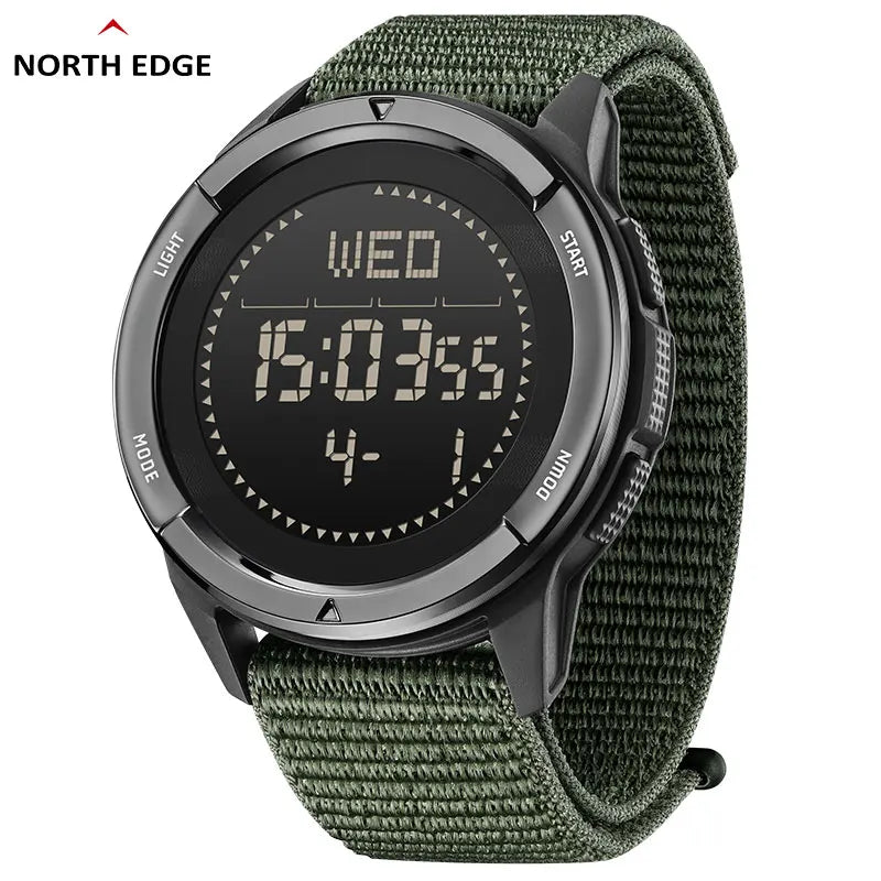 North Edge ALPS Digital Sports Watch – 5ATM & Compass
