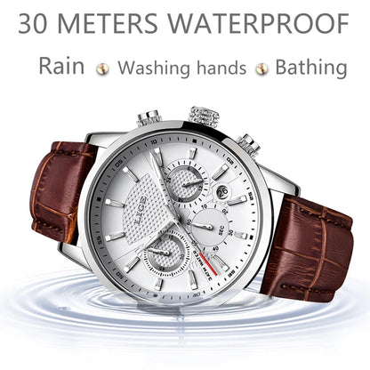 Emphaso Classic Chrono White