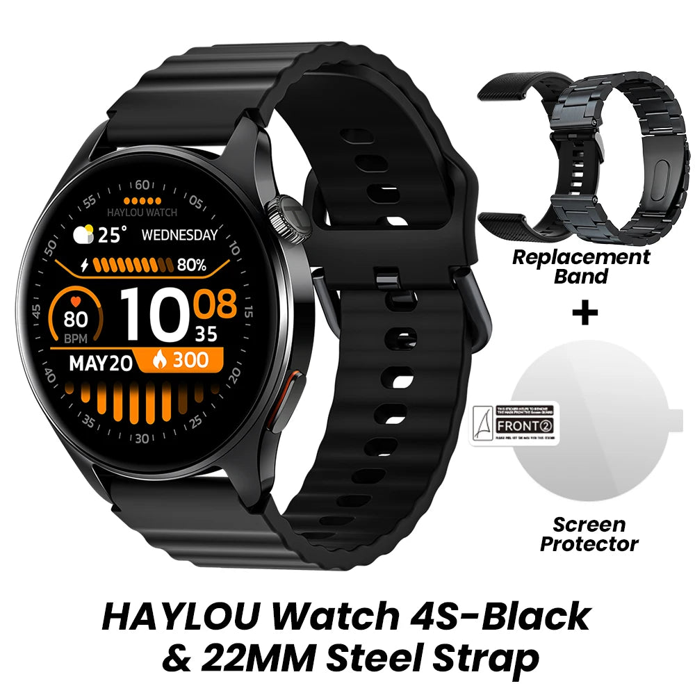 Haylou Watch 4S GPS AMOLED Smartwatch 22mm