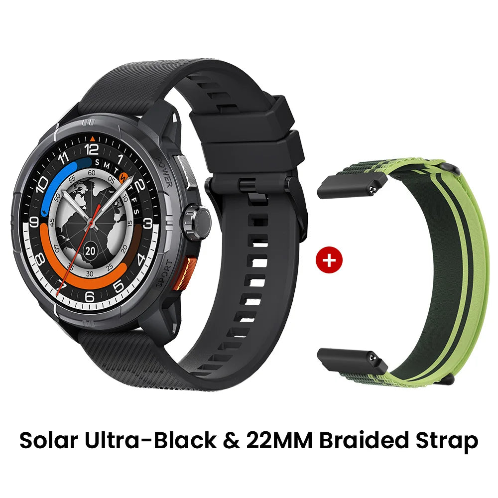 HAYLOU Solar Ultra GPS Smartwatch 1.6” AMOLED 5ATM