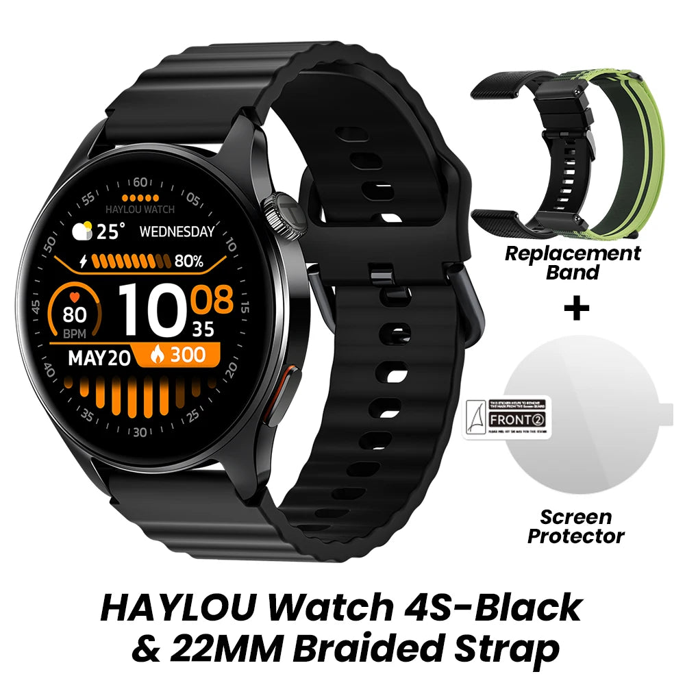 Haylou Watch 4S GPS AMOLED Smartwatch 22mm