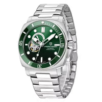 Steel green