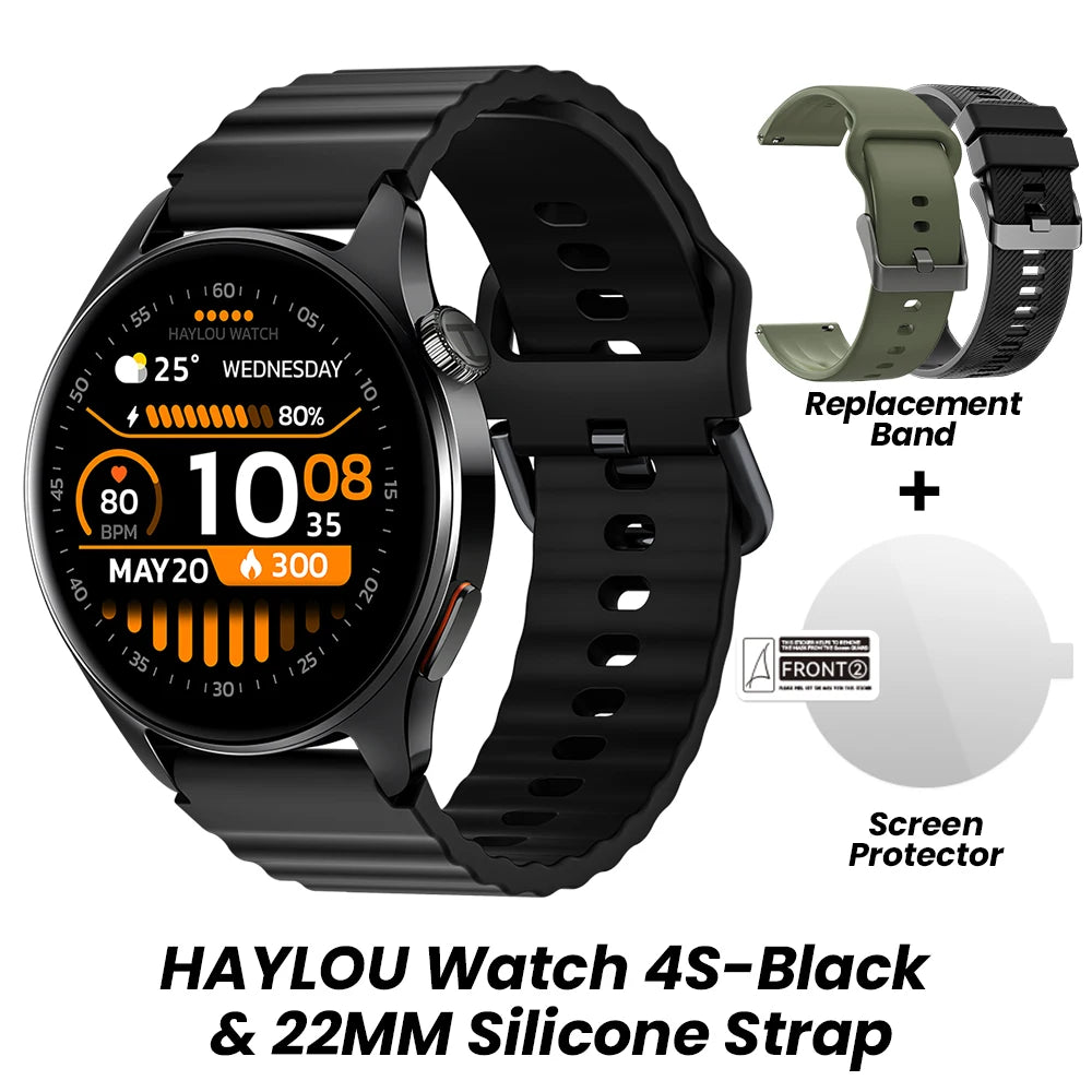 Haylou Watch 4S GPS AMOLED Smartwatch 22mm