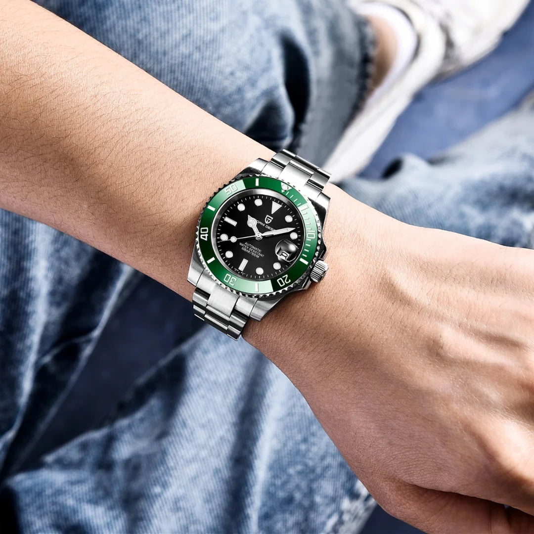 Pagani Design PD1661 Automatic Green Sapphire Diver