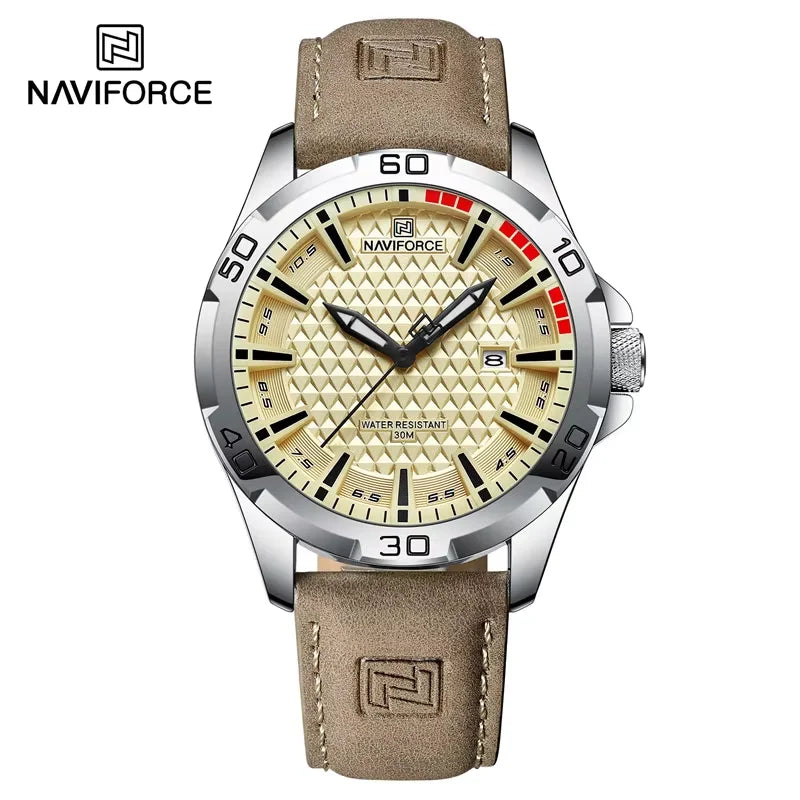 Naviforce NF8023 Sport Watch – Green Dial 45mm