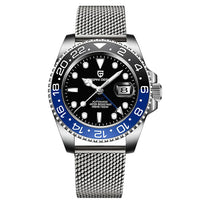 Mesh black blue