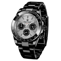 steel black white