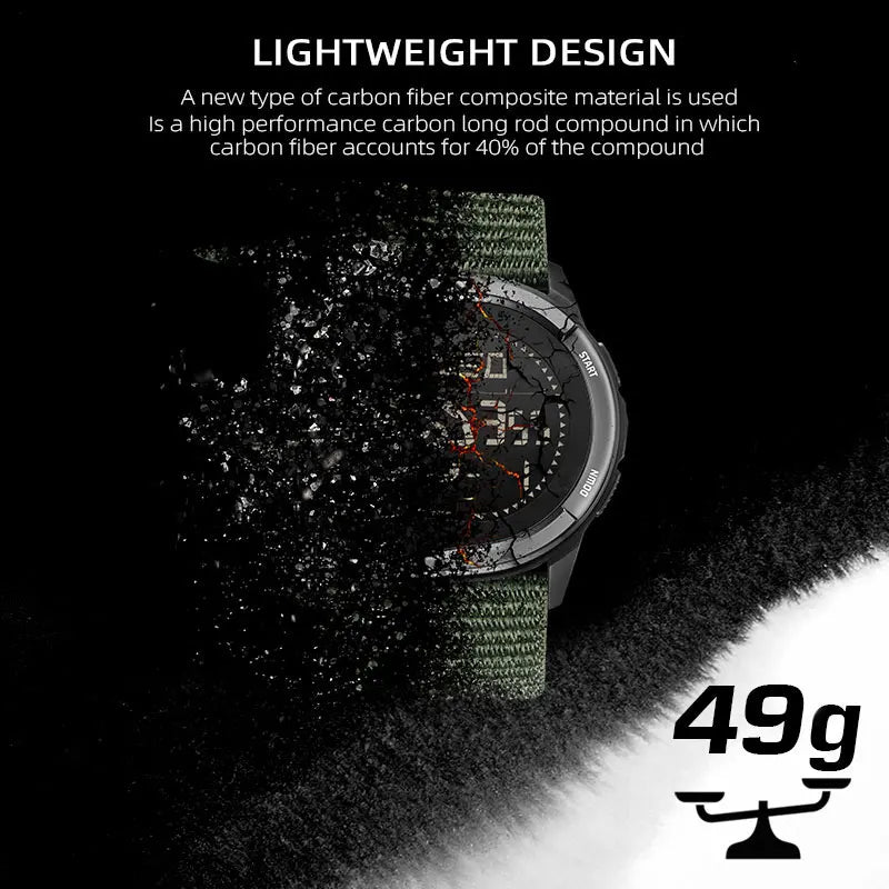 North Edge ALPS Digital Sports Watch – 5ATM & Compass