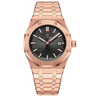 924 Rose Gold Black