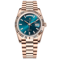 Rose Gold Blue