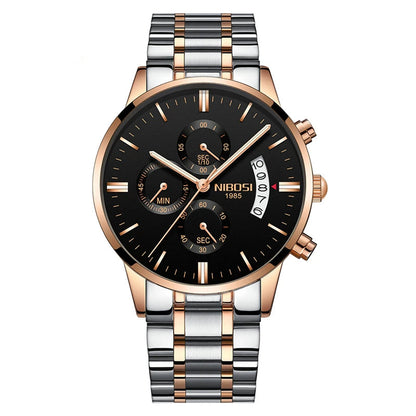 NIBOSI Mens Watches Top Brand Luxury Famous Men's Dress Watch Fashion Casual Military Quartz Wristwatches Saat Relogio Masculino