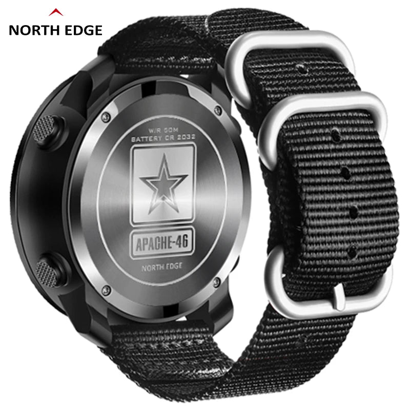 North Edge Apache-46 Digital Sport Watch 5ATM