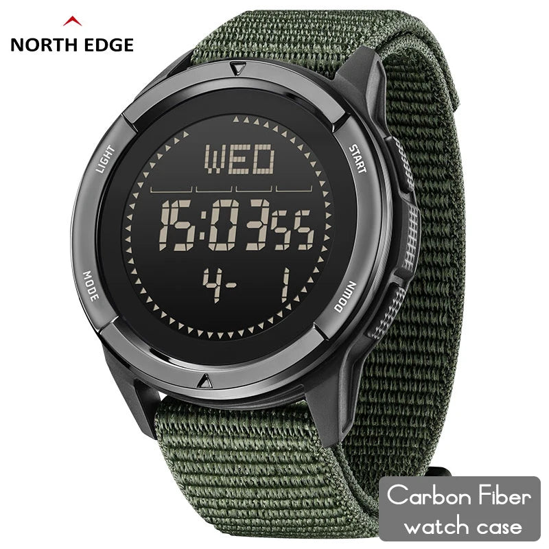 North Edge ALPS Digital Sports Watch – 5ATM & Compass
