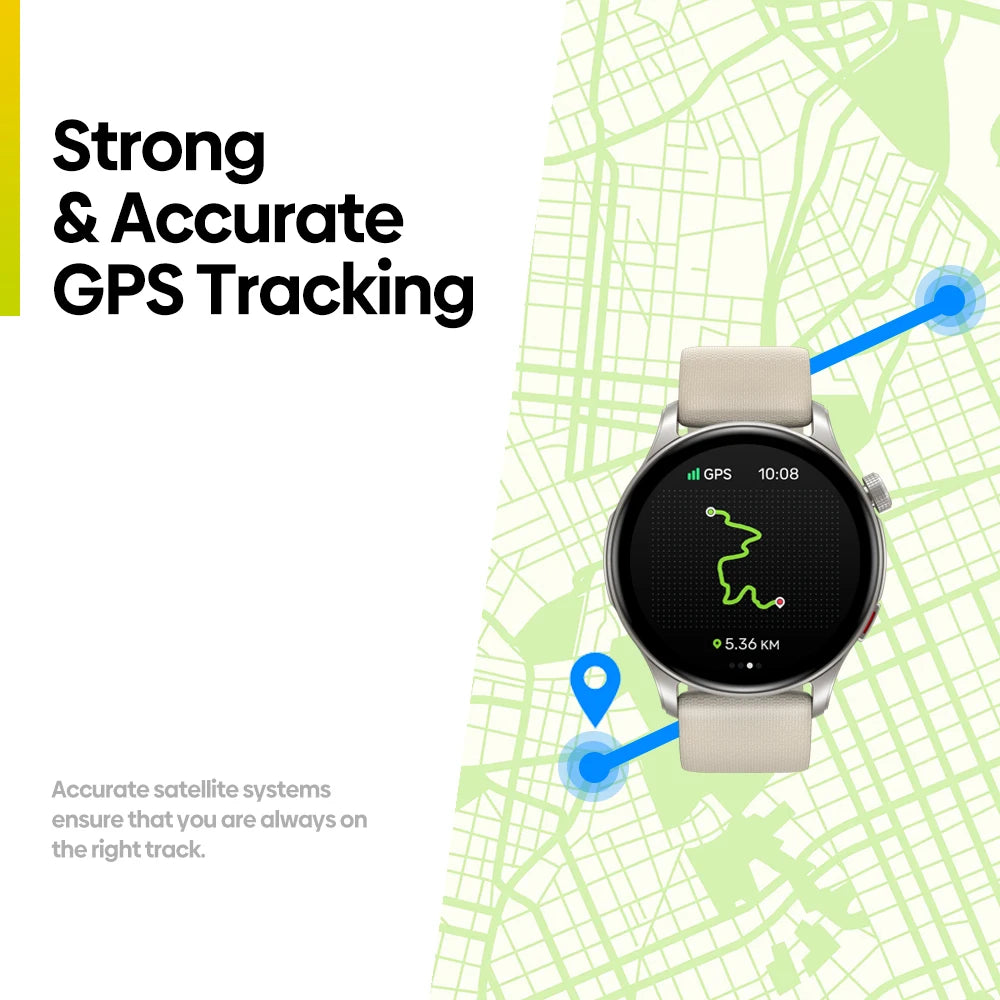 Zeblaze Btalk 3 GPS Smartwatch 1.43" AMOLED
