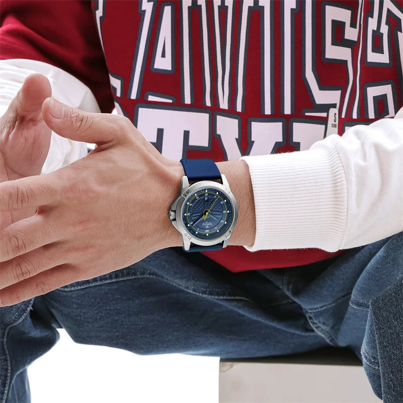 Naviforce Blue Sport Quartz Men’s Watch 45mm