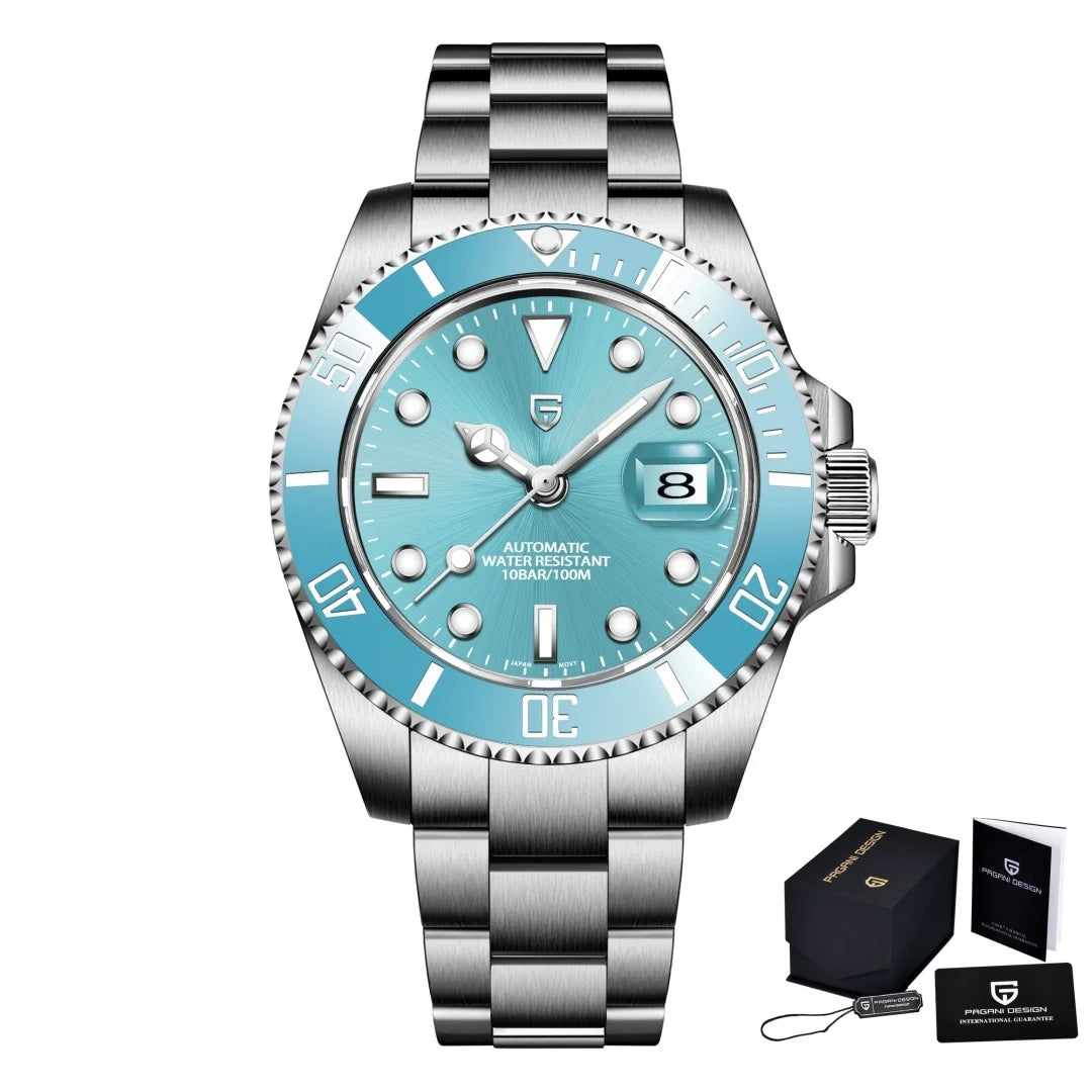 Pagani Design PD1661 Automatic Green Sapphire Diver