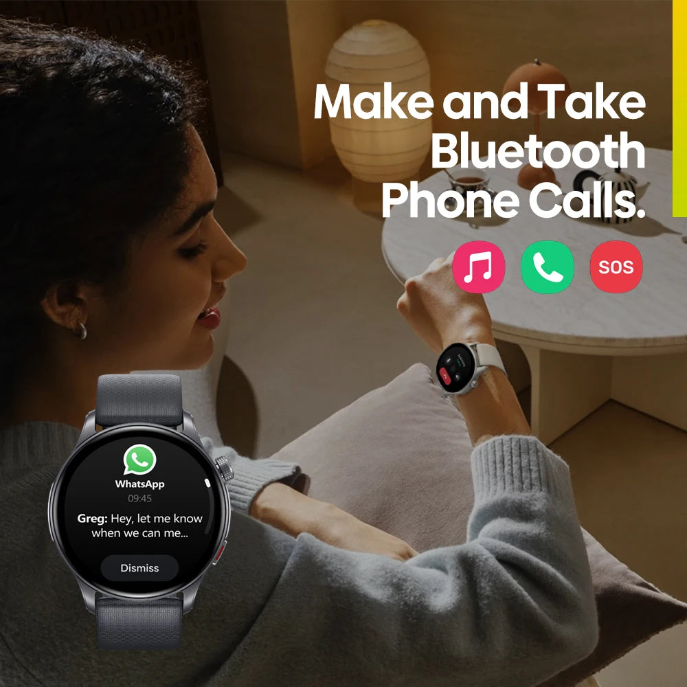 Zeblaze Btalk 3 GPS Smartwatch 1.43" AMOLED