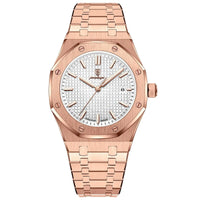 924 Rose Gold White